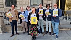 Los principales candidatos de la candidatura Iustitia Europa