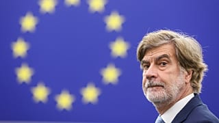 Dutch MEP Marcel de Graaff said his aide Mr Guillaume Pradoura's home and office had been searched