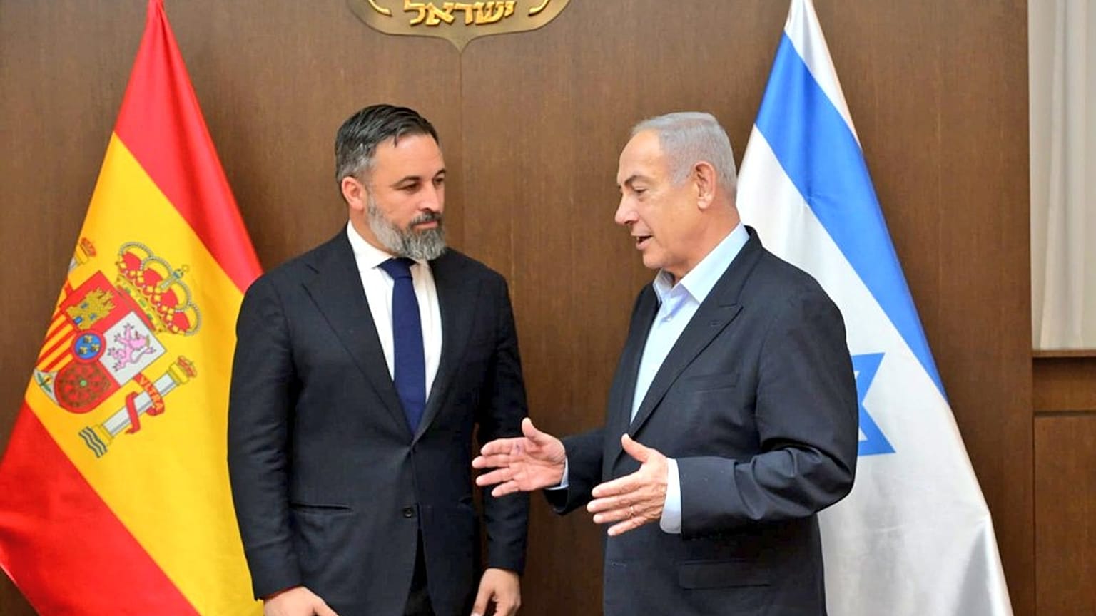 Abascal reúne-se com Netanyahu em Jerusalém na terça-feira