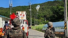 Kuzey Kore'nin Güney Kore'ye gönderdiği balonlar