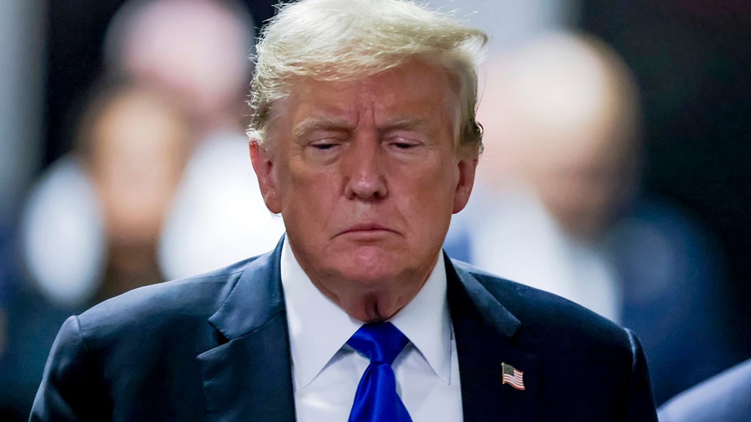 Donald Trump a csütörtöki ítélet kihirdetése után