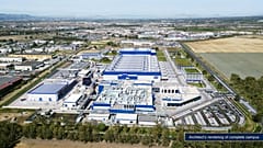 An architects picture of the new facility to be built at Catania, Italy