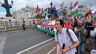 مسيرة سلمية في بودابيست - المجر. 2024/06/01