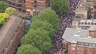 Manifestación de extrema derecha en Londres