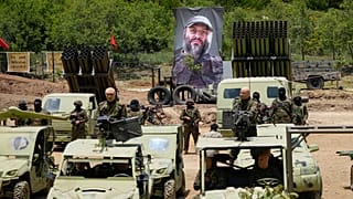 عناصر من حزب الله خلال مناورات عسكرية في الجنوب 