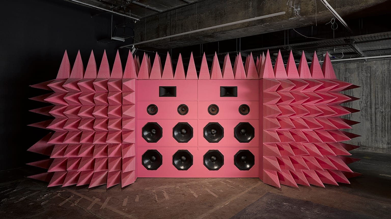180 Studio is presenting a new multimedia exhibition celebrating the intersection between sound and art. 