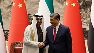 دیدار و گفتگوی رهبران چین و امارات عربی متحده