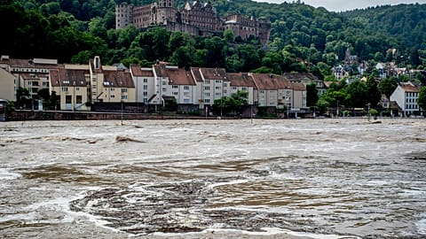 Am Dienstagmorgen betrug der Pegelstand der Donau  6,15 Meter.