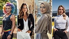 Miss AI: Conoce a las falsas modelos que compiten por el título 