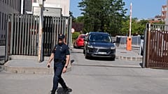 Begoña Gómez llega al juzgado a declarar. 