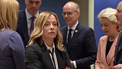 Giorgia Meloni im EU-Rat 