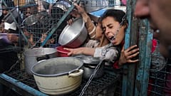 Hungersnot in Gaza.