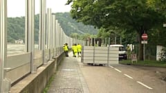 Schärding hat mit Hochwasser zu kämpfen,
