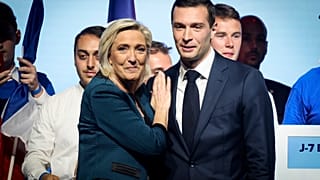 Marine Le Pen e Jordan Bardella.