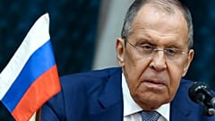 Szergej Lavrov a kongói külügyminiszterrel tartott sajtótájékoztatón