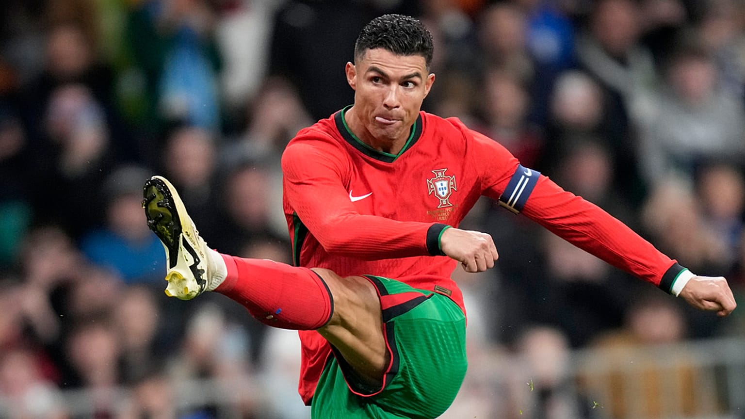 Ronaldo a Szlovénia elleni meccsen (2024.03.26.)