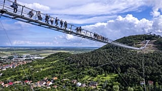 A Nemzeti Összetartozás Hídja Sátoraljaújhelyen
