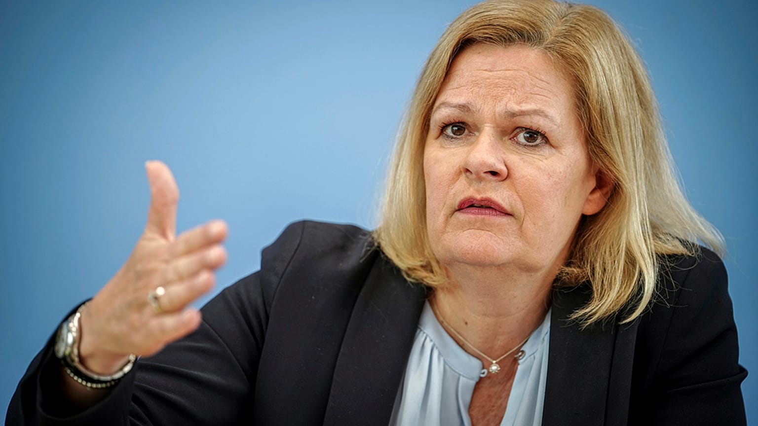 Almanya İçişleri Bakanı Nancy Faeser