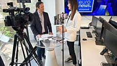 Η Έλενα Κουντουρά στο euronews