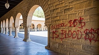 كتابات مناهضة لإسرائيل على حيطان جامعة ستانفورد