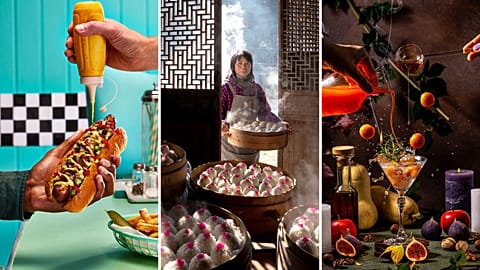 Una selección de las imágenes ganadoras de los premios Pink Lady al fotógrafo gastronómico del año. 