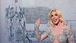 Britney Spears seems to have sketched Birmingham's skyline