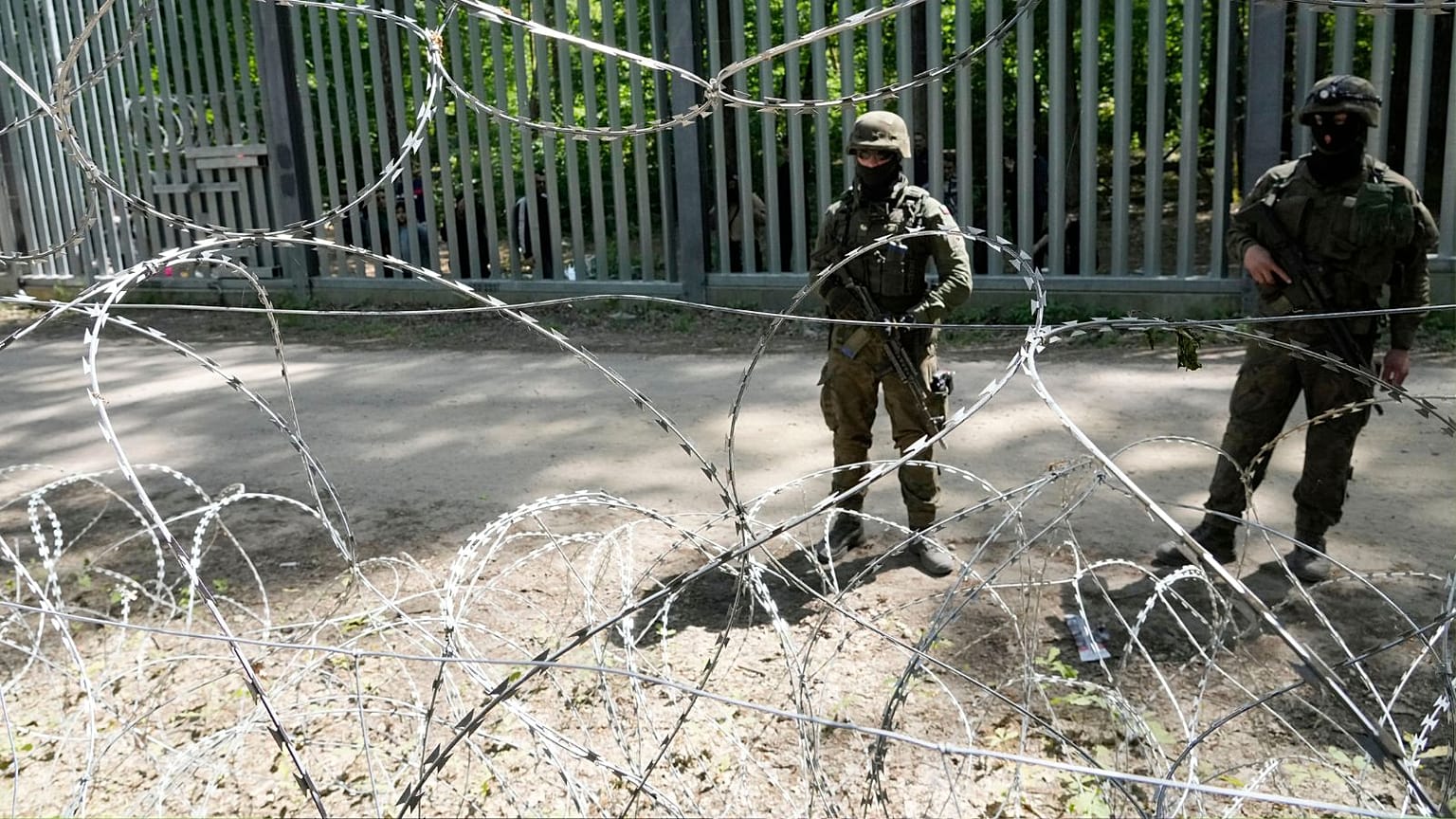 سربازان گارد مرزی لهستان
