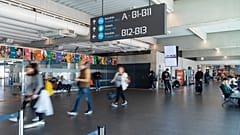 A Liszt Ferenc Nemzetközi Repülőtér belseje