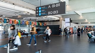 A Liszt Ferenc Nemzetközi Repülőtér belseje