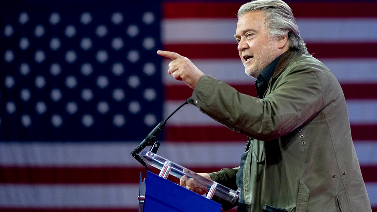 L'ex consigliere di Donald Trump, Steve Bannon