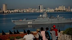 La fragata rusa Almirante Gorshkov que llegará a La Habana la semana que viene.