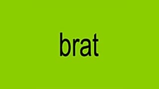 Charli XCX 'Brat' album cover