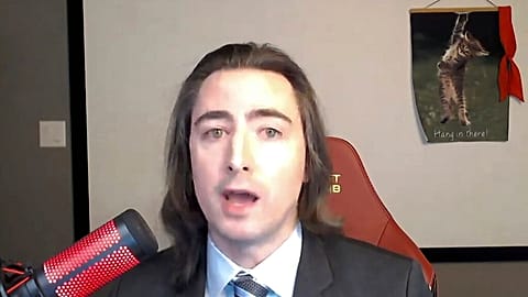 In this image from video provided by the House Financial Services Committee, Keith Gill, also known in social media forums as Roaring Kitty, testifies during a virtual hearing