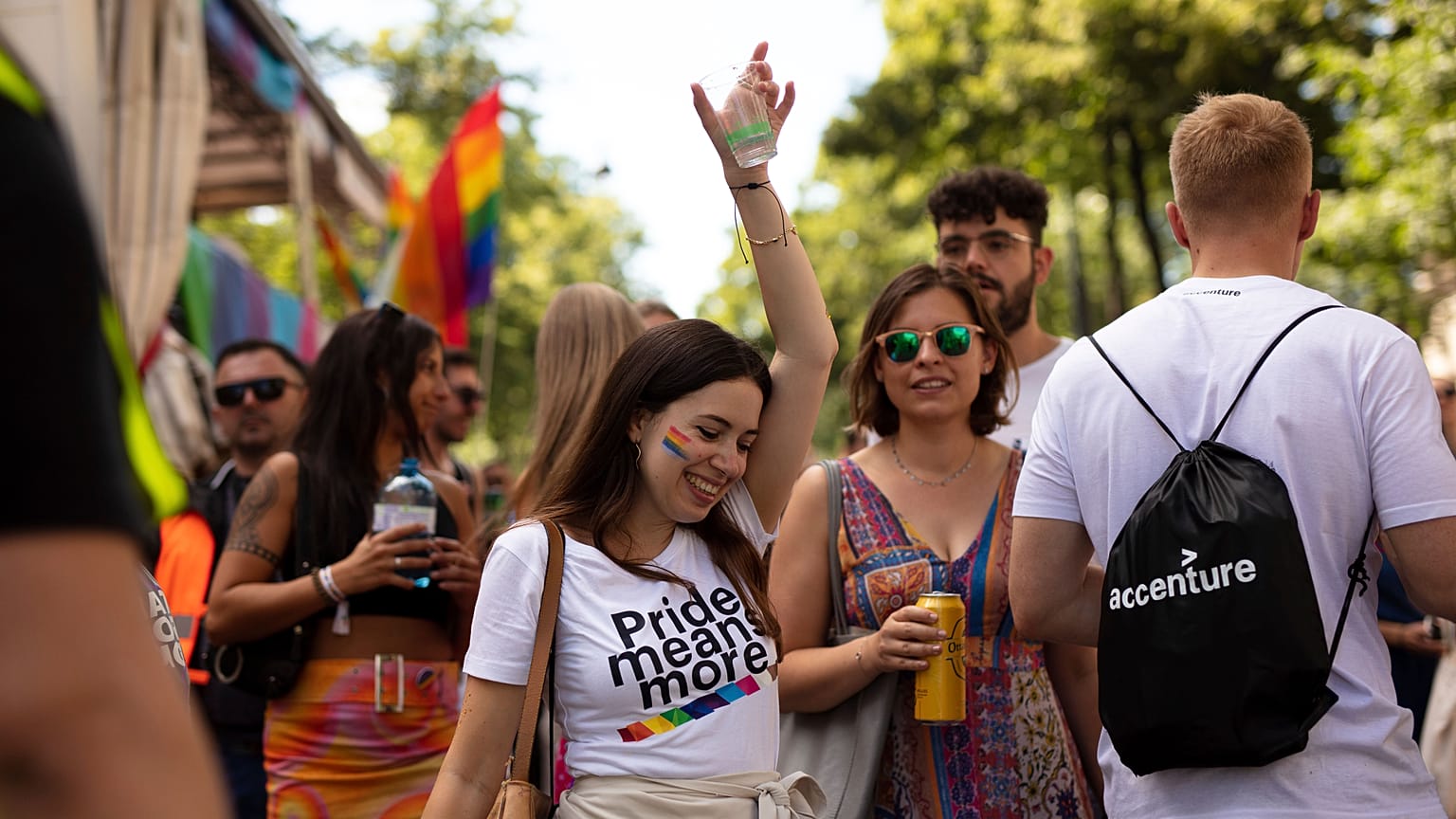 Rainbow Parade en Viena (imagen de archivo 2022)