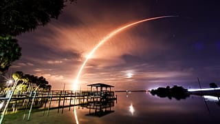 Lanzamiento Starlink (Imagen de archivo)