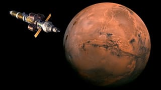 A Mars, és egy, a bolygó meghódítására tervezett űrhajó