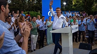 Alberto Núñez Feijóo von der spanischen Volkspartei