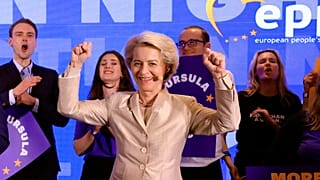 Ursula von der Leyen hat sich über das Wahlergebnis gefreut und den Wählern gedankt.