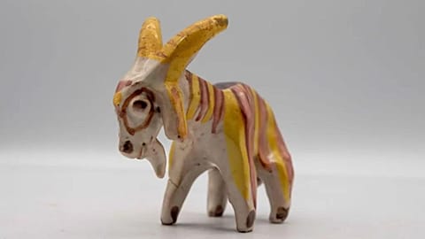 Why did this ceramic goat sell for €13,000? (Clue: It’s Royal) 