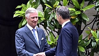 Der König von Belgien hat den Rücktritt der Regierung angenommen