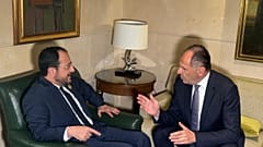 Νίκος Χριστοδουλίδης και Γιώργος Γεραπετρίτης