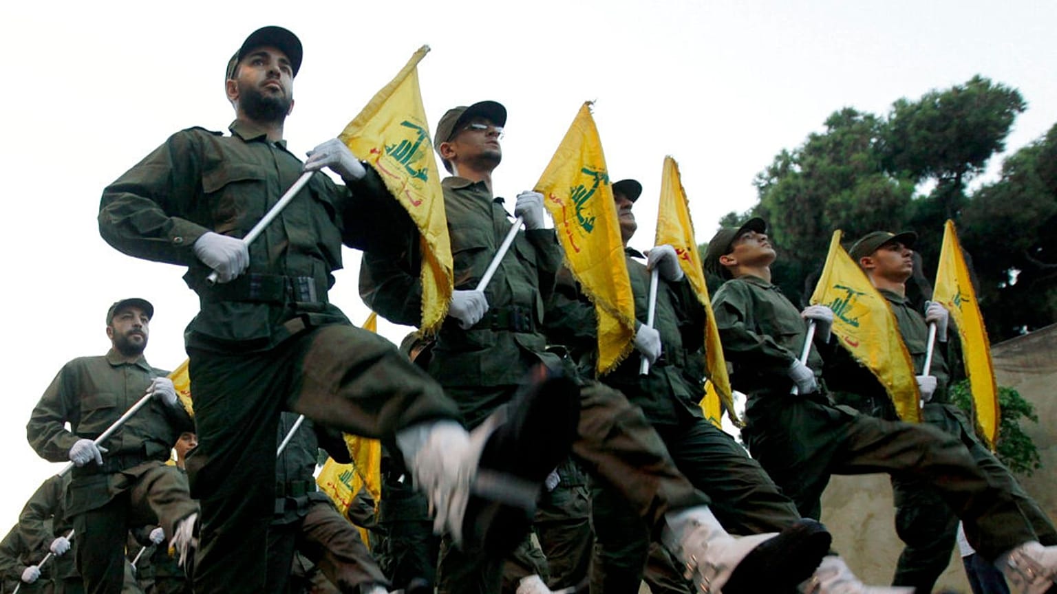Hezbollah fighters