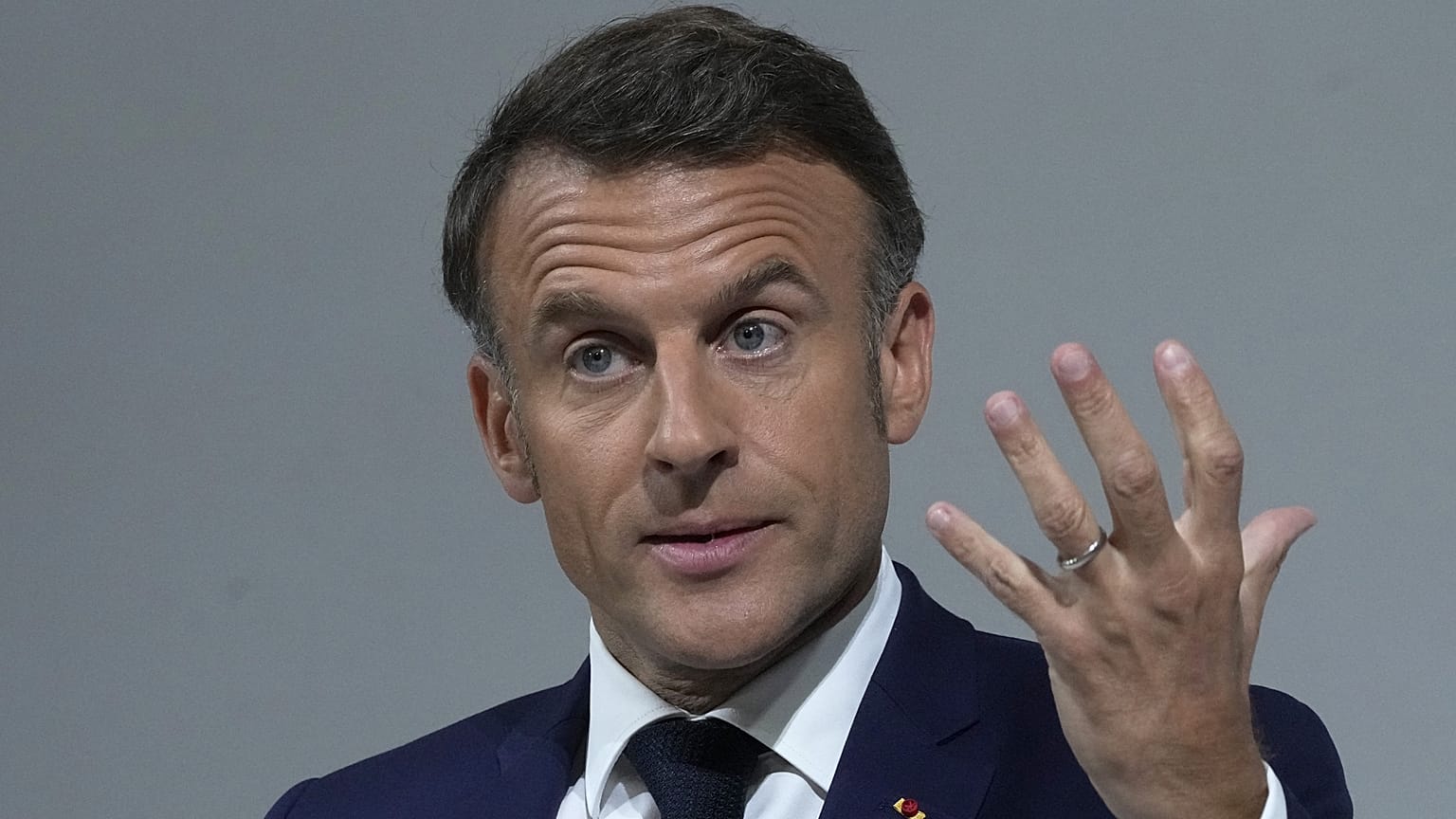 Emmanuel Macron francia elnök