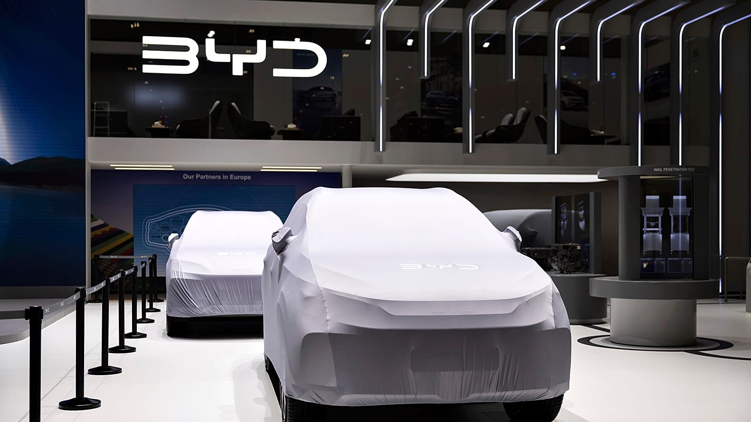 BYD, ein chinesischer Hersteller von batteriebetriebenen Elektrofahrzeugen, will 5 % des EU-Marktanteils erobern.