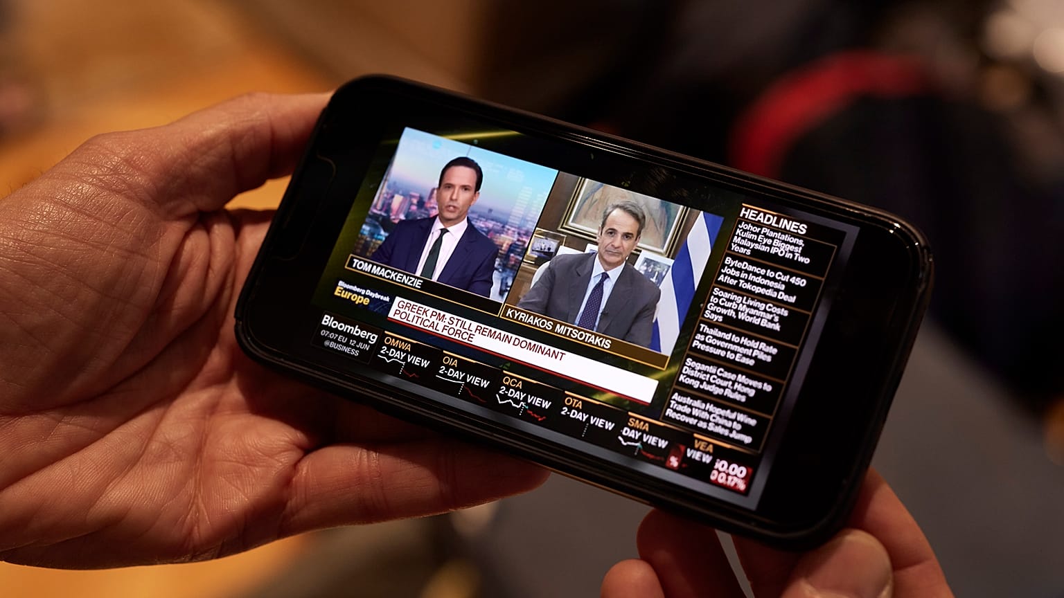 Κυριάκος Μητσοτάκης - Bloomberg