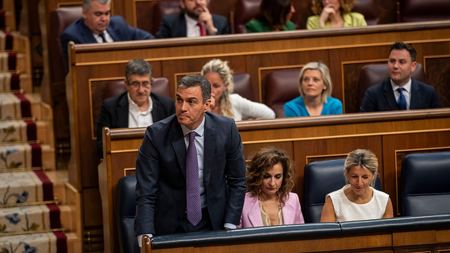 El presidente del Gobierno español, Pedro Sánchez