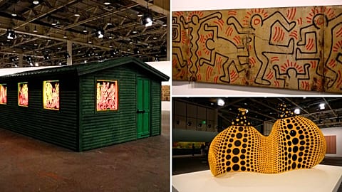 Monumental installations draw visitors to Art Basel