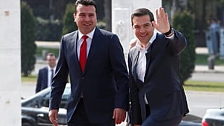 Ζόραν Ζάεφ και Αλέξης Τσίπρας (φωτογραφία αρχείου)
