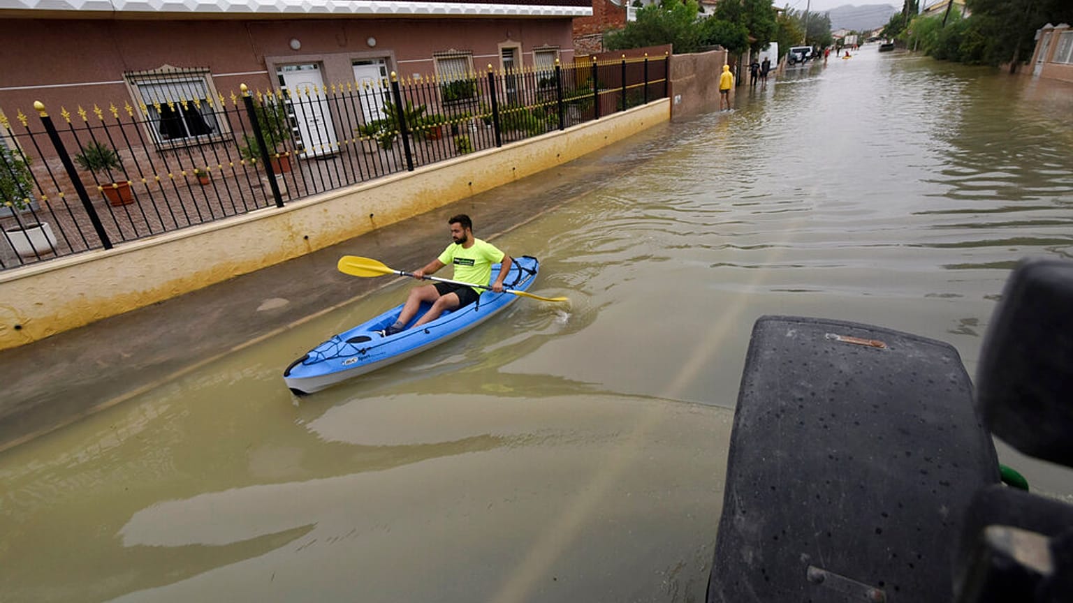 Le inodazioni a Murcia