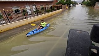 Le inodazioni a Murcia